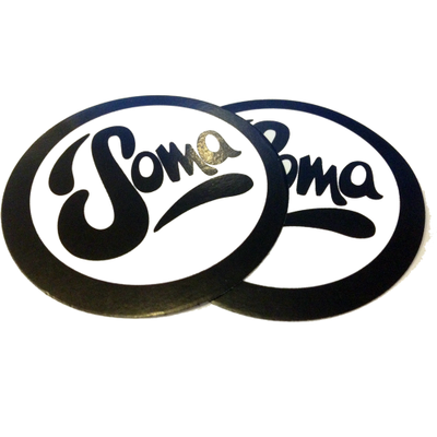 Soma Logo Sticker X 2