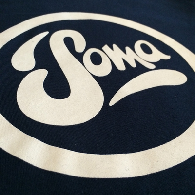 Navy with white logo