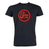 Black T-shirt with Red Logo