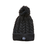 Dark Grey Bobble Beanie