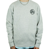Light Grey Sweatshirt with Small Grey Logo