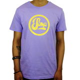Light Purple T-Shirt with Yellow Logo