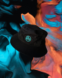 Black Soma Bucket hat - Aqua Teal